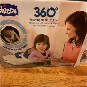 Chicco 360 rotating hook on chair